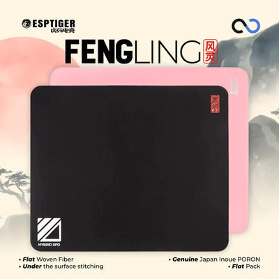 ESPTiger Feng Ling / FengLing Inoac Poron Base Gaming Mousepad (Control)