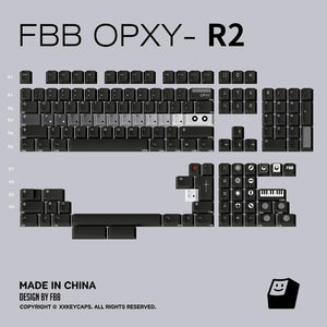 FBB OPXY R2 Keycaps Cherry Profile Dye sub PBT Keycap 146-Keys