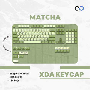 Keycaps PBT Matcha XDA Profile Keycap