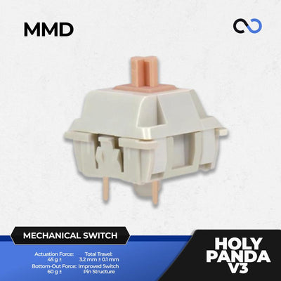 MMD Holy Panda V3 Mechanical Keyboard Plate Mount Switch (Tactile)