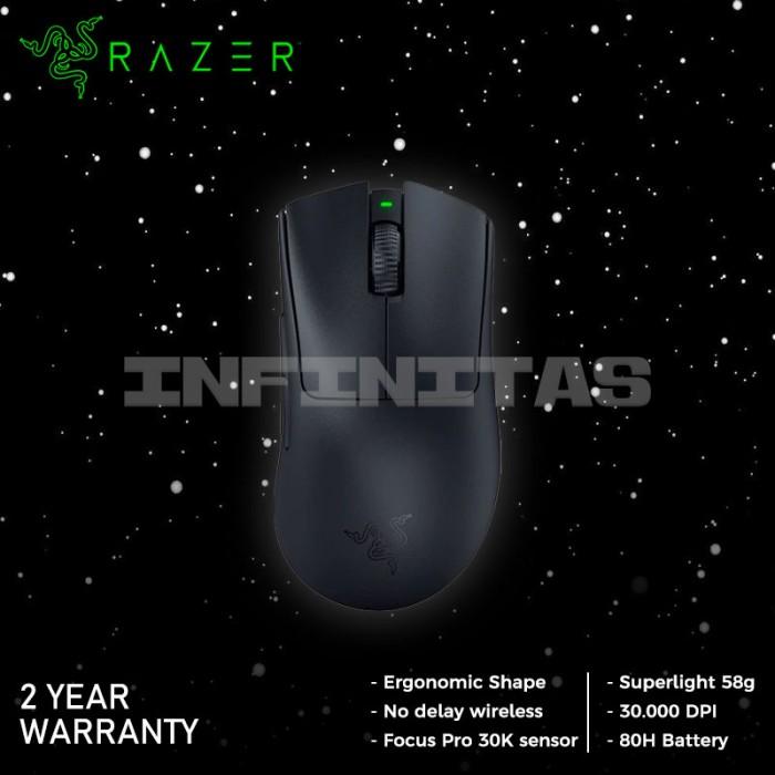 Razer DeathAdder V3 Pro Ultra Lightweight Wireless Gaming Mouse 2.4Ghz