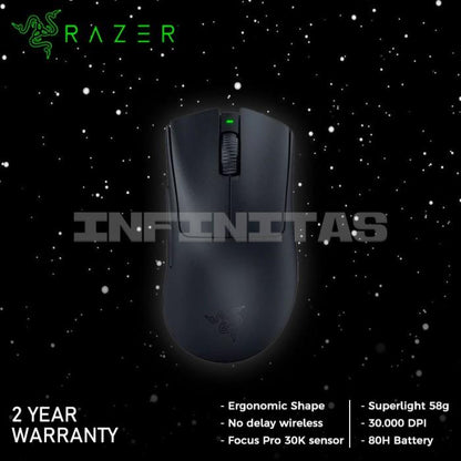 Razer DeathAdder V3 Pro Ultra Lightweight Wireless Gaming Mouse 2.4Ghz