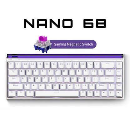 MADLIONS NANO68 PRO 8K Hall Effect 65% Keyboard Rapid Trigger SOCD DKS Wooting Fierce Gaming Gear