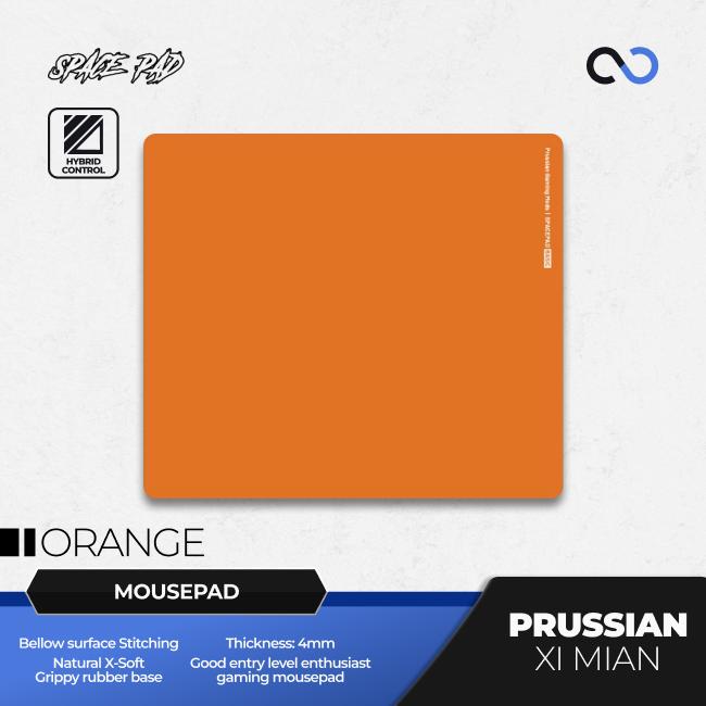 Spacepad Prussian Xi Mian Rubber Base Gaming Mousepad (Hybrid-Control)