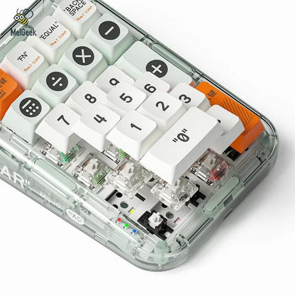 MelGeek MojoPad Wireless Gasket Mount Mechanical Keyboard 2.4ghz / BT