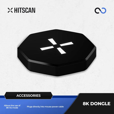 Hitscan 8k Dongle Receiver 8000 Khz Polling rate for Hitscan Mouse