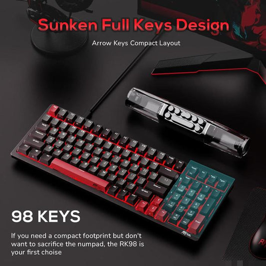 Royal Kludge RK98 / RK-98 Hotswap Mechanical Gaming Keyboard