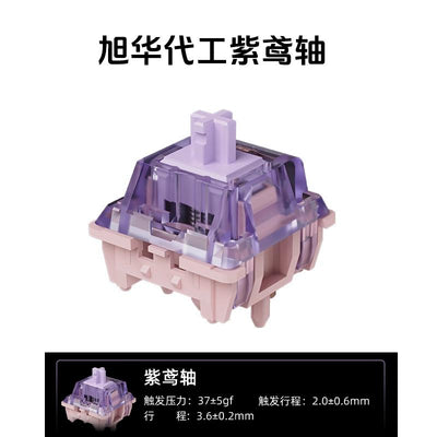 Feker Purple Kite Mechanical Keyboard PCB Mount Switch (Linear) by Feker