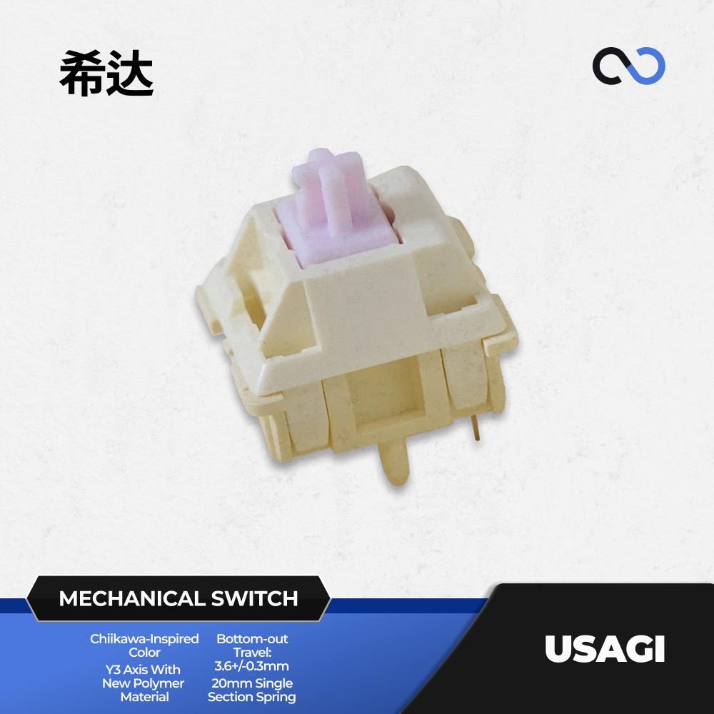 Hida Usagi Chiikawa switch (Hall Effect / Magnetic)