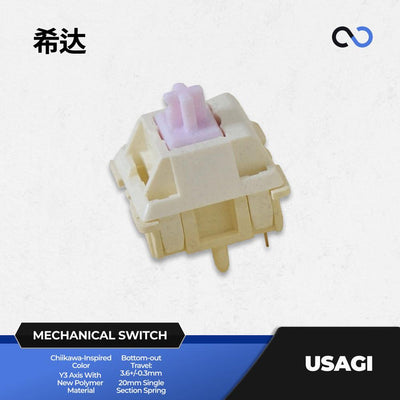 Hida Usagi Chiikawa switch (Hall Effect / Magnetic)